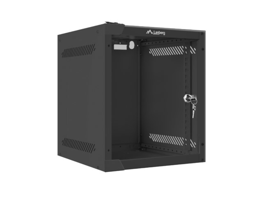 Armario lanberg mural rack 10 pulgadas 6u
