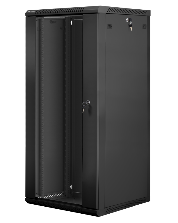 Armario lanberg mural rack 19 pulgadas 27u