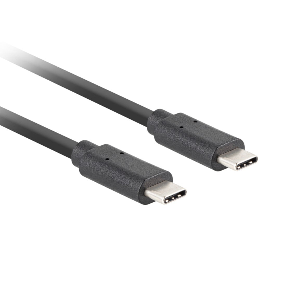 Cable USB tipo c Lanberg 3.1 - macho - macho - 10GB - s - pd 100w - 1m - negro