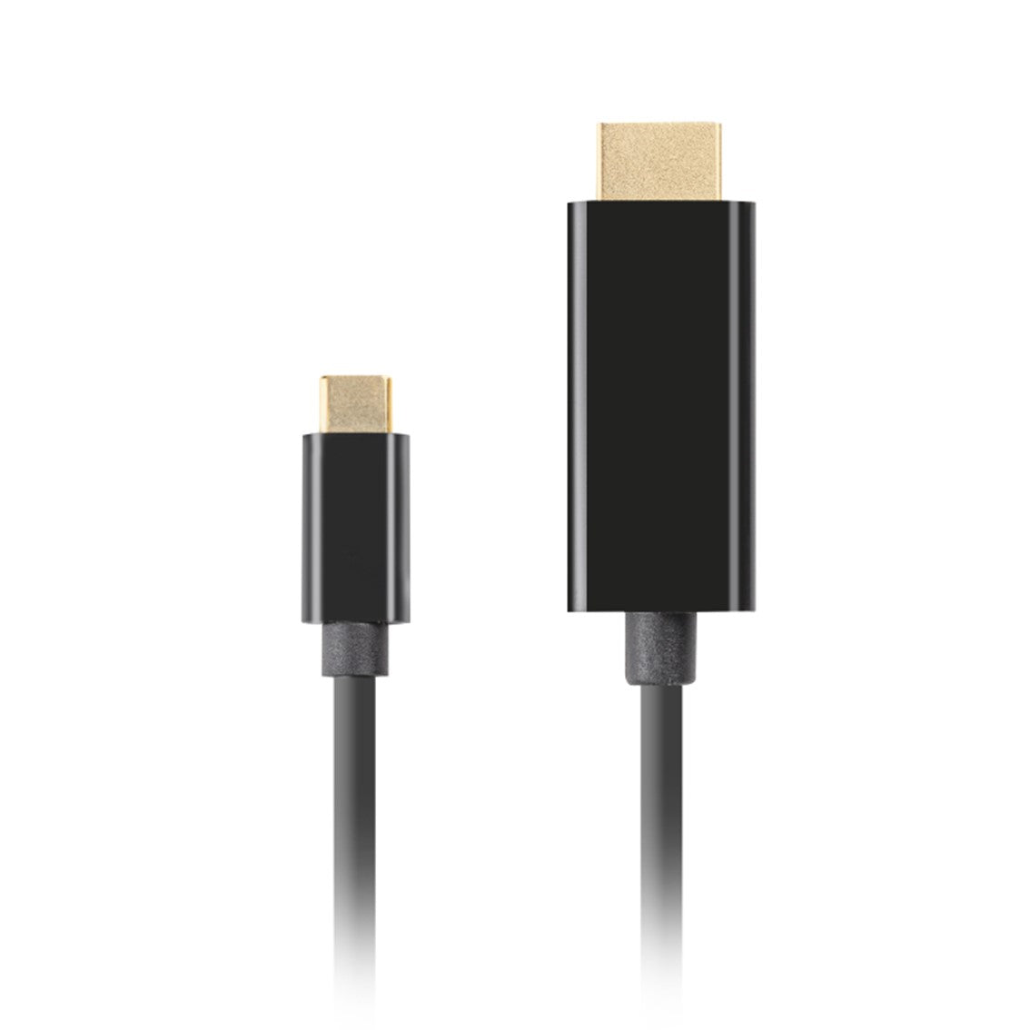 Cable USB tipo c a HDMI 4K Lanberg macho macho Negro