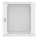 Armario rack Lanberg 12u 600x600x368 auto ensamblado 19 pulgadas hasta 60kg gris