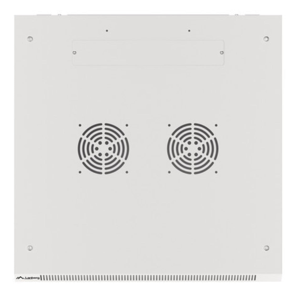 Armario rack Lanberg 12u 600x600x368 auto ensamblado 19 pulgadas hasta 60kg gris