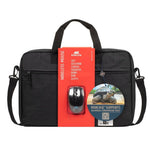 Maletin Rivacase 8038 para portátil 15.6 pulgadas + mouse ratón inalámbrico
