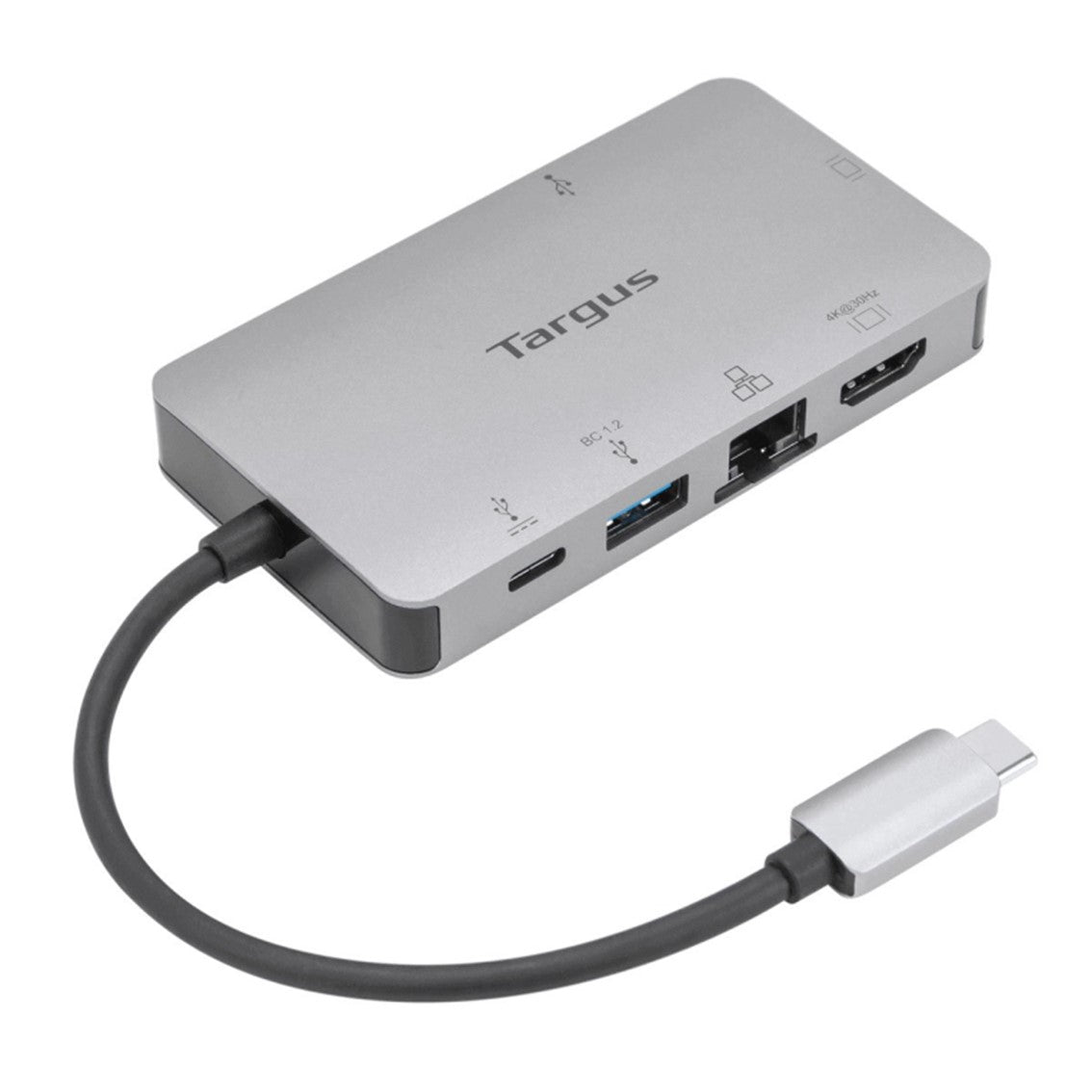Docking station Targus USB tipo c a 1 x HDMI 1 x vga 1 x USB tipo a 1 x USB tipo c plata