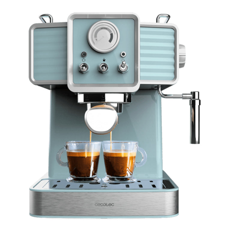 Cafetera Cecotec vintage espresso 20 tradizionale light blue - azul pastel
