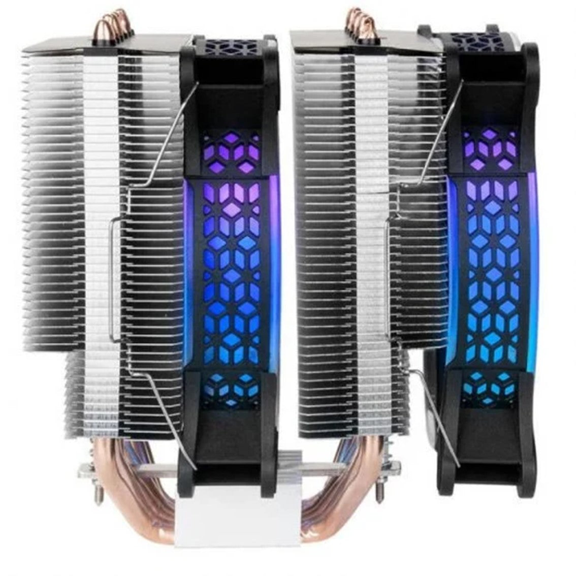 Ventilador disipador cpu mars gaming mcpu - xt 120mm argb negro