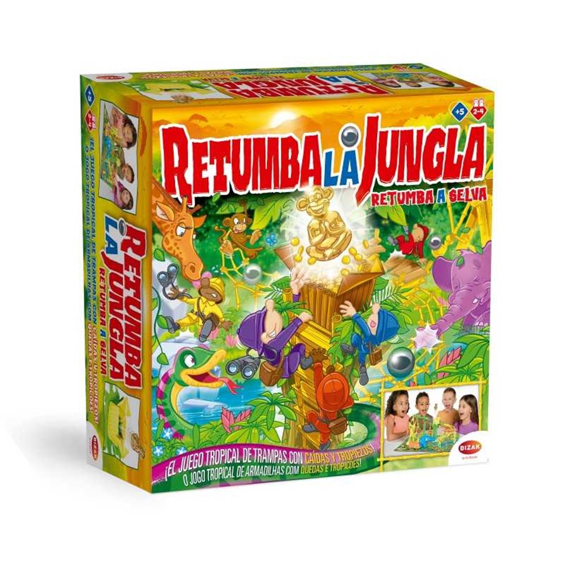 Juego de mesa Bizak retumba la jungla