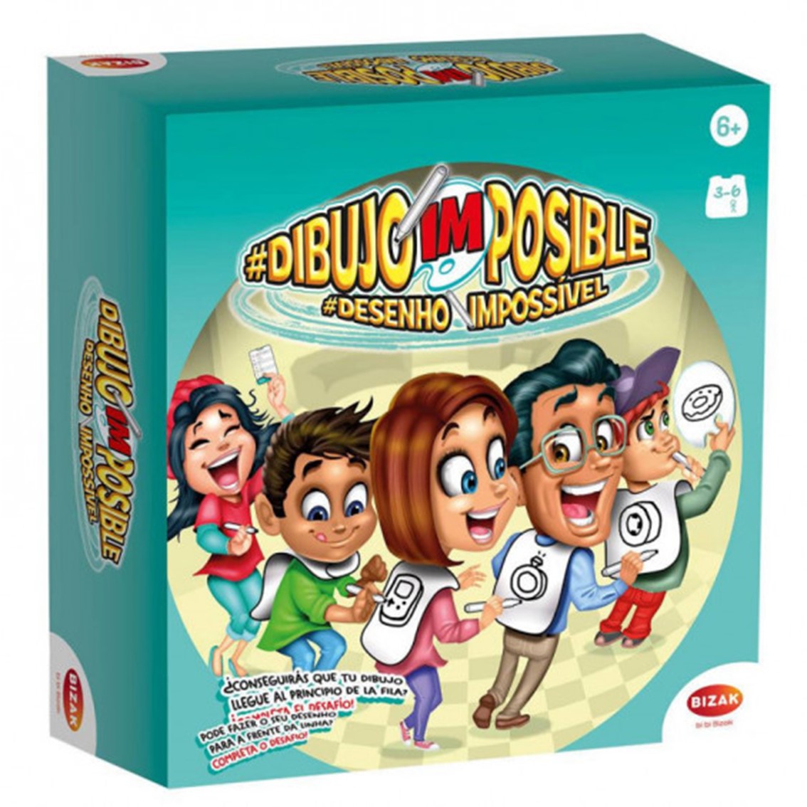 Juego dibujo imposible · adivina que pinto