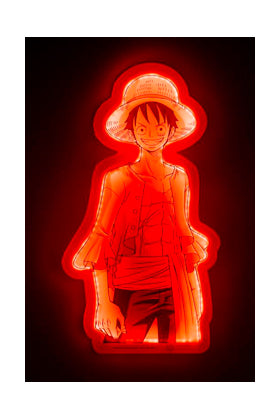 Mural lampara neon teknofun madcow entertainment