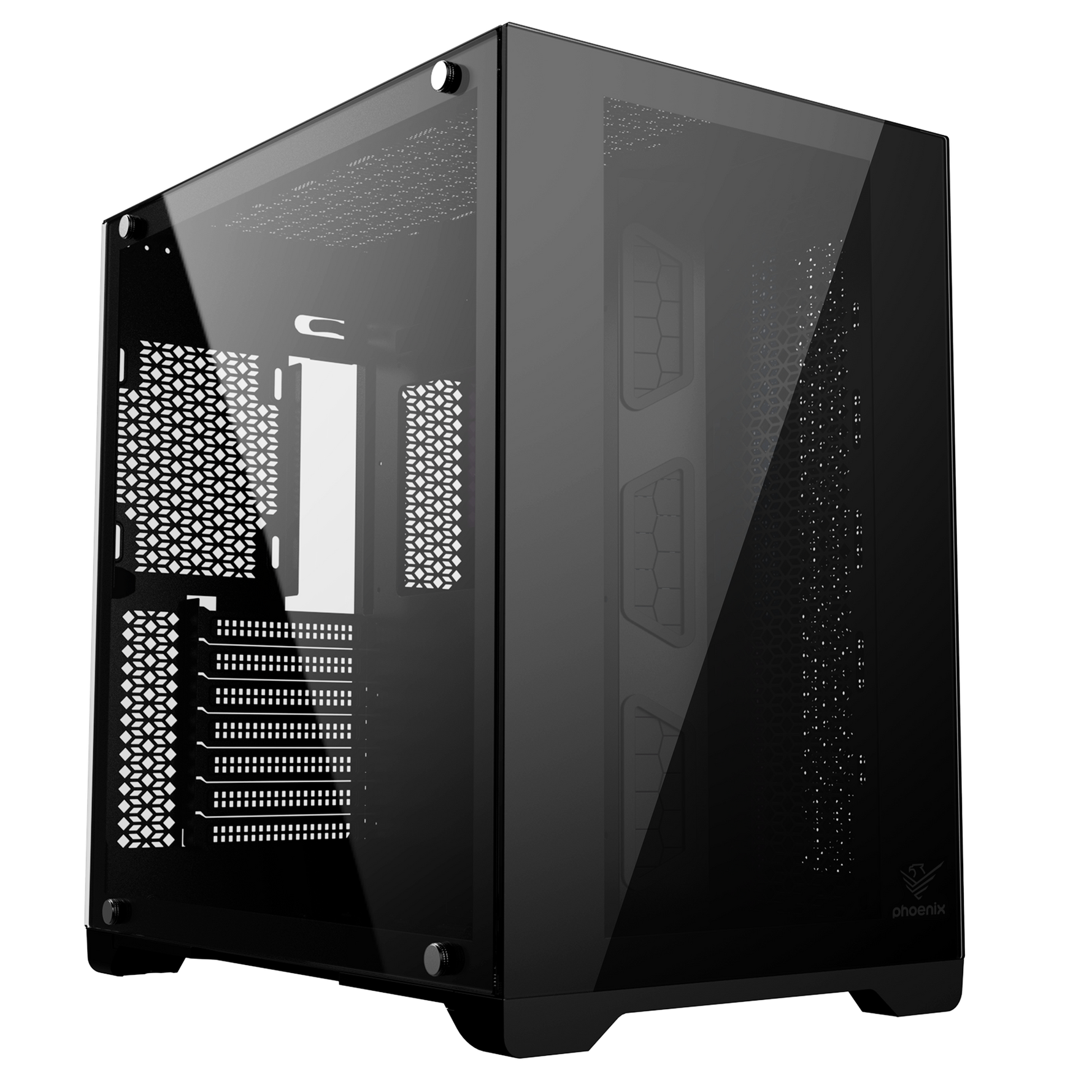 Caja ordenador phoenix gaming zephyr cubo