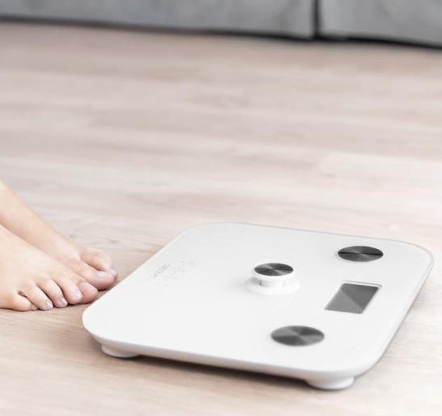 Báscula de baño Cecotec ecopower 10100 full healthy white