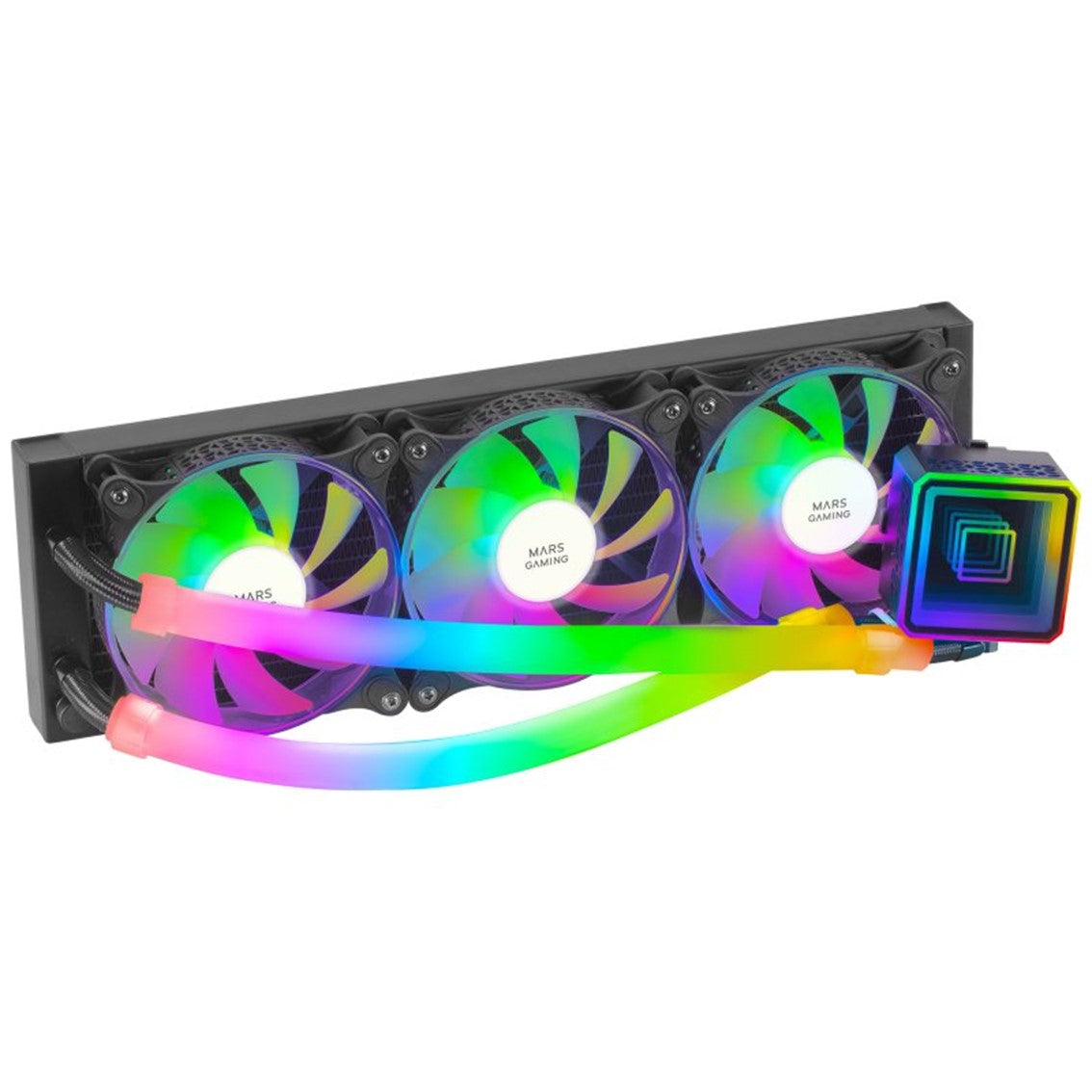 Kit refrigeracion mars gaming ml - ultra360 negro