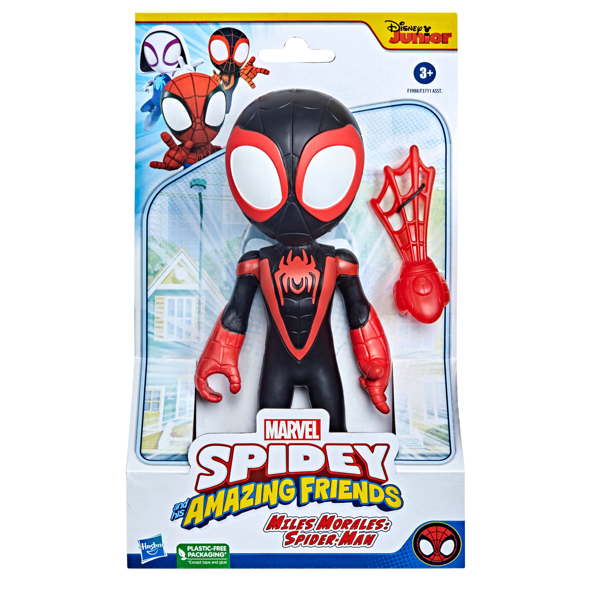 Figura gigante Hasbro marvel spidey and his amazing friends miles morales