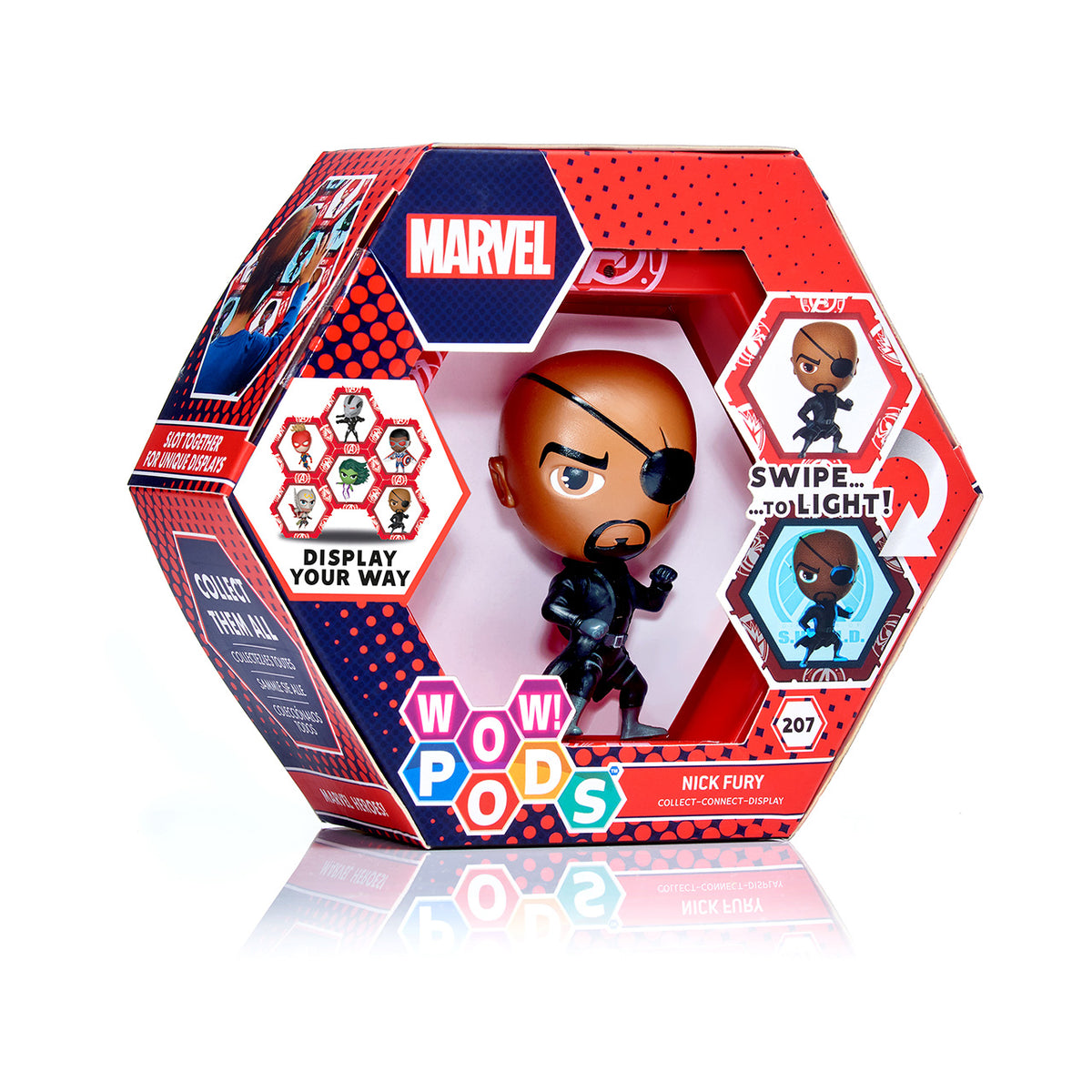 Figura wow! pod marvel · nick fury