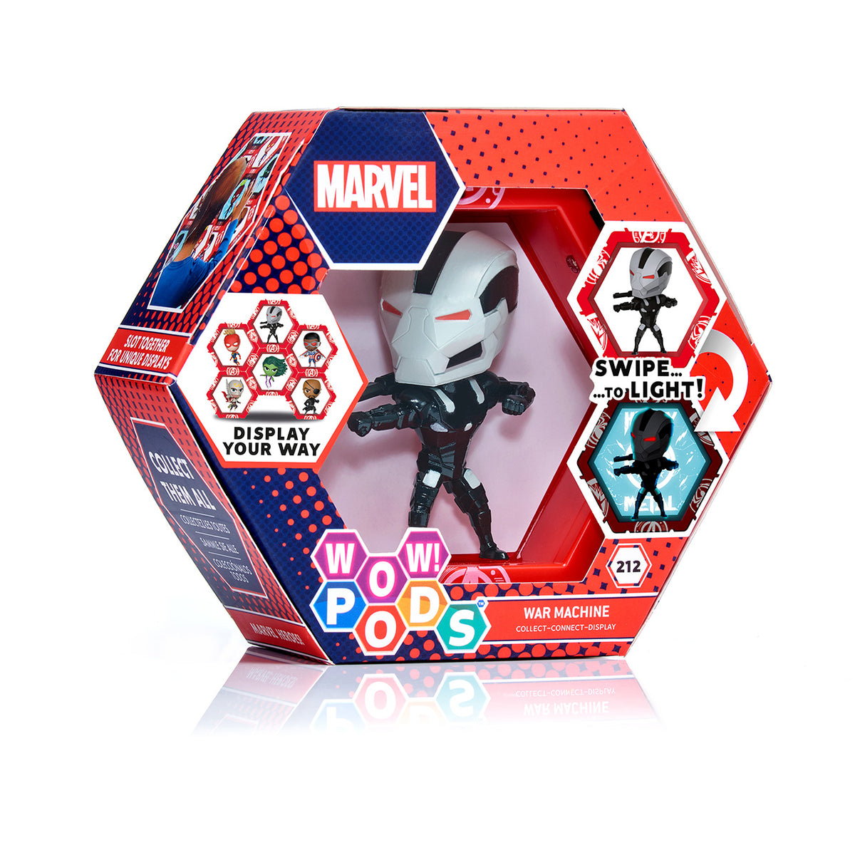Figura wow! pod marvel · war machine