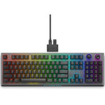 Teclado Dell alienware tri - mode wireless gaming aw920k inalámbrico ingles gris