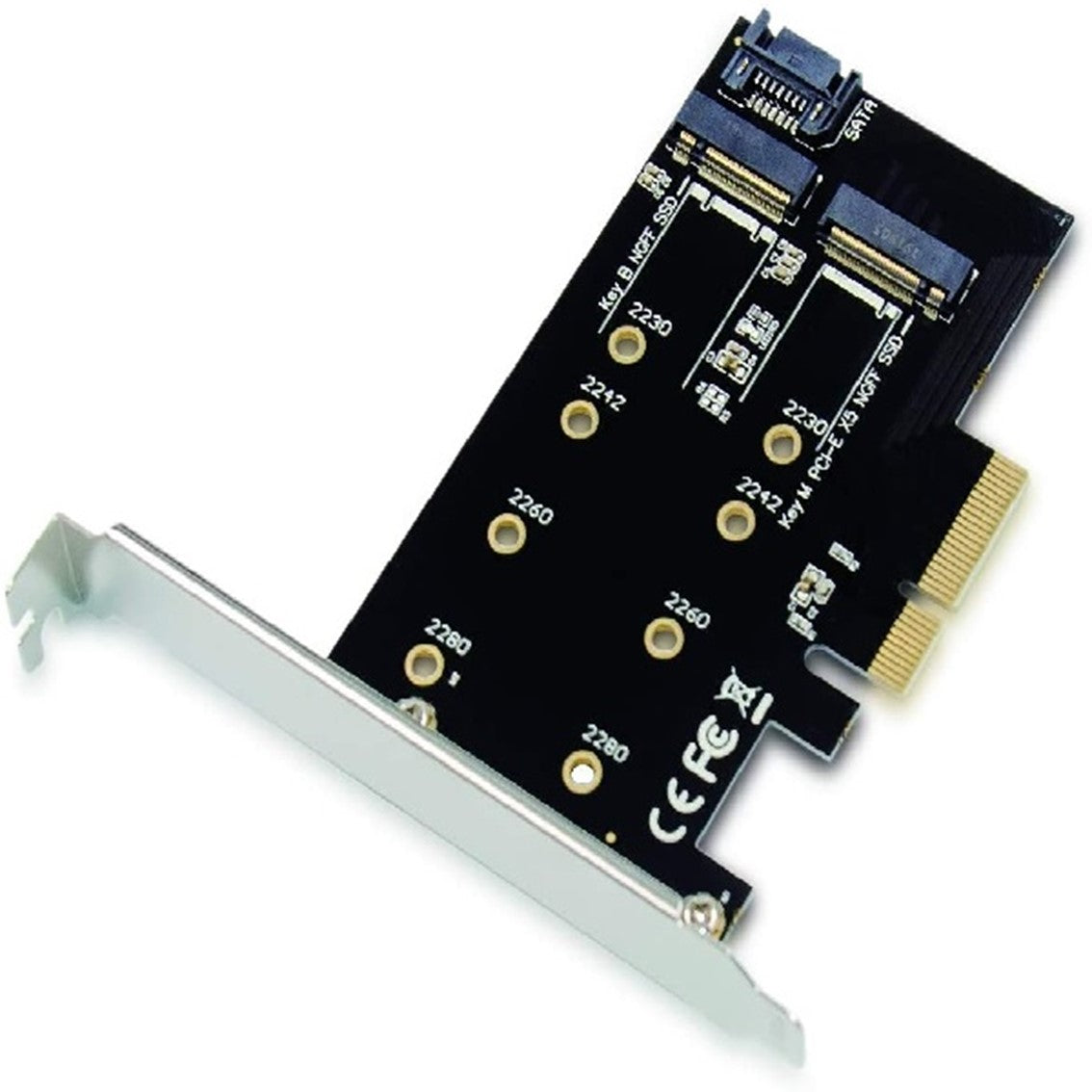 Tarjeta controladora Conceptronic emrick04b pci express 3.0 x4 - 2 x SSD M.2