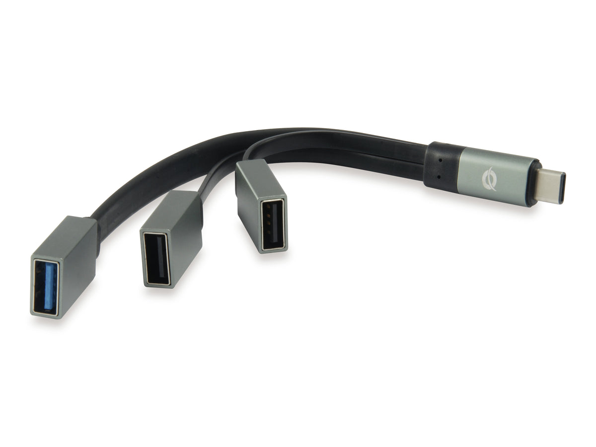 Hub USB tipo c Conceptronic hubbies01g 1 x USB 3.0 - 2 x USB 2.0