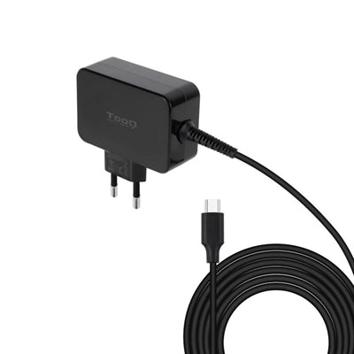 Cargador portatil tooq gan usb - c pd