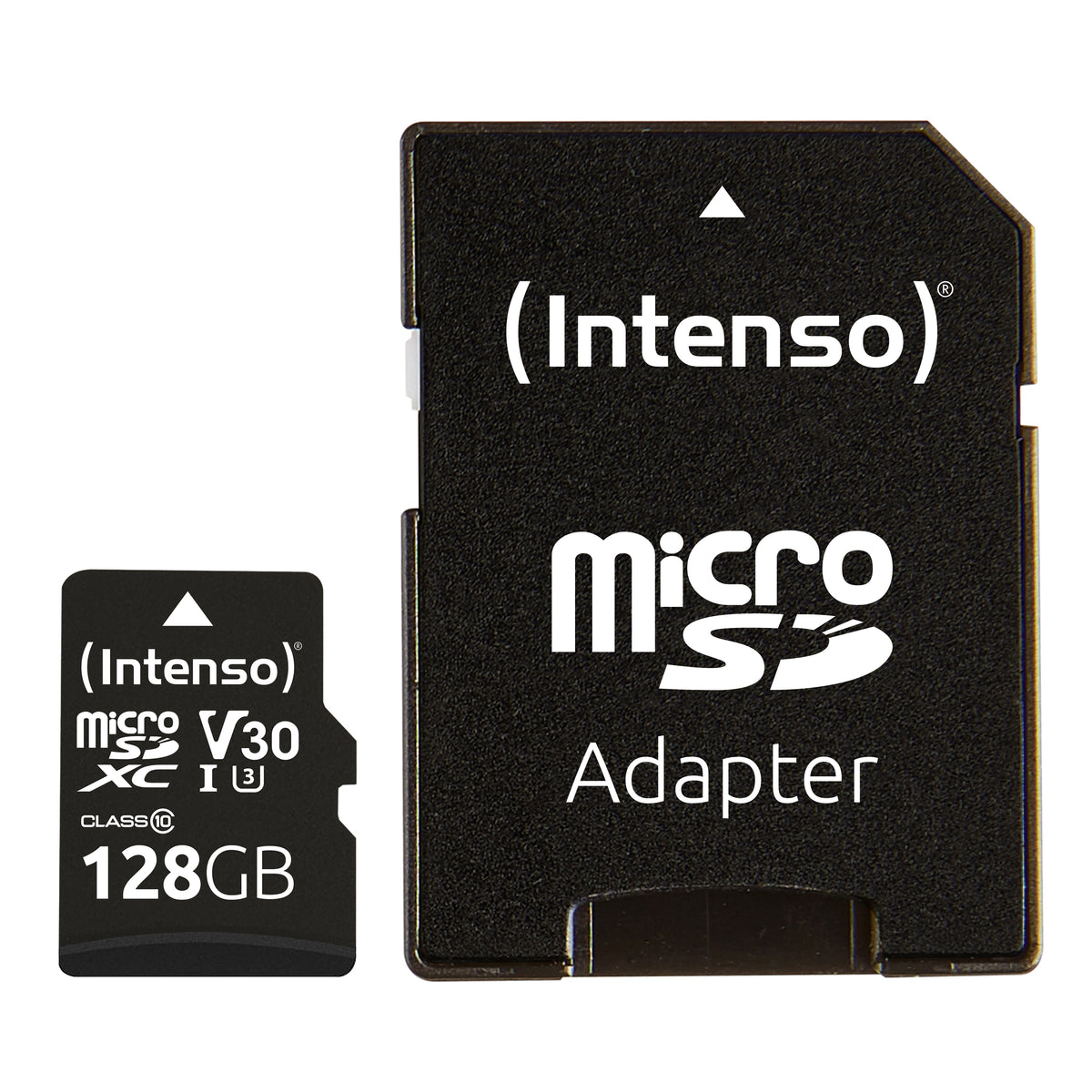 Tarjeta memoria micro sd Intenso 128GB profesional v30 + adaptador sd