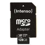 Tarjeta memoria micro sd Intenso 128GB profesional v30 + adaptador sd