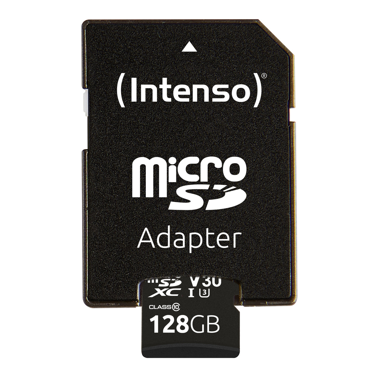 Tarjeta memoria micro sd Intenso 128GB profesional v30 + adaptador sd