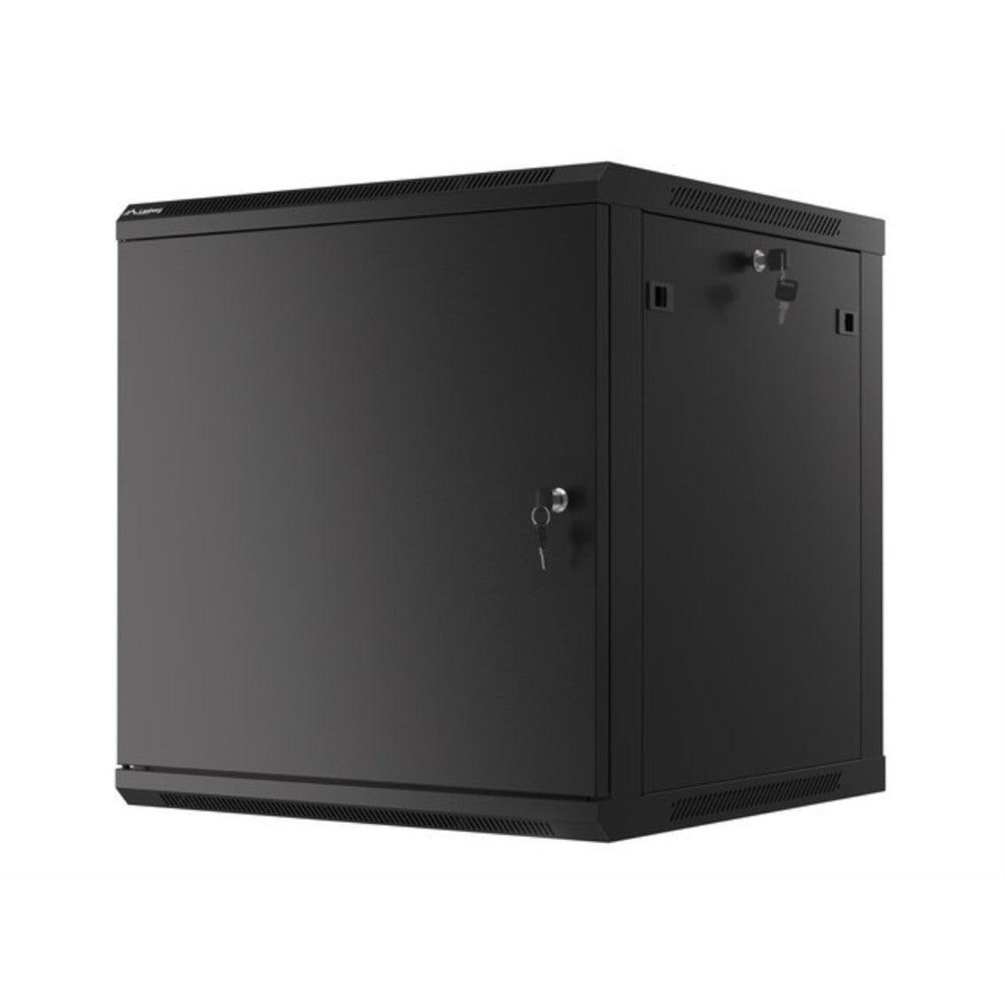 Armario Lanberg mural rack 19 pulgadas 12u · 600x600 negro