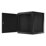 Armario Lanberg mural rack 19 pulgadas 12u · 600x600 negro