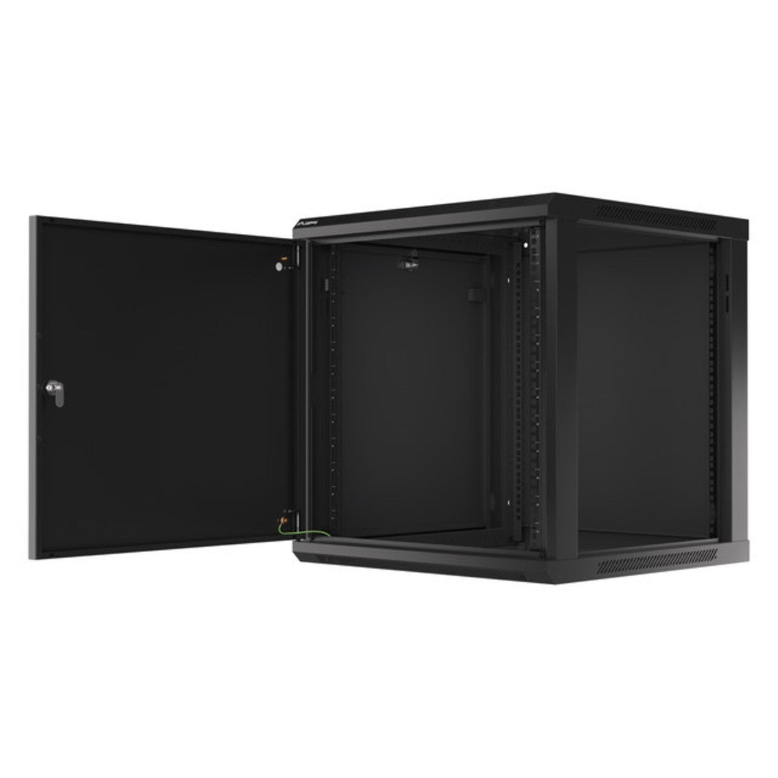 Armario Lanberg mural rack 19 pulgadas 12u · 600x600 negro