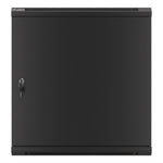 Armario Lanberg mural rack 19 pulgadas 12u · 600x600 negro