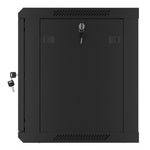 Armario Lanberg mural rack 19 pulgadas 9u · 600x450 negro