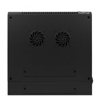Armario Lanberg mural doble sección rack 19 pulgadas 12u - 600x600 negro