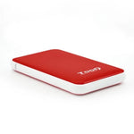 Carcasa disco duro TooQ tqe - 2528r 2.5 pulgadas sata3 micro USB roja