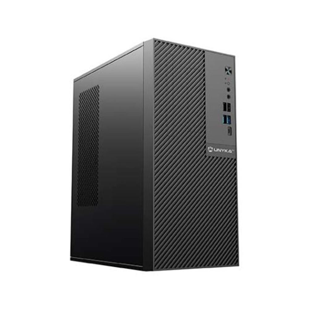 Caja ordenador Unykach numen micro ATX negro
