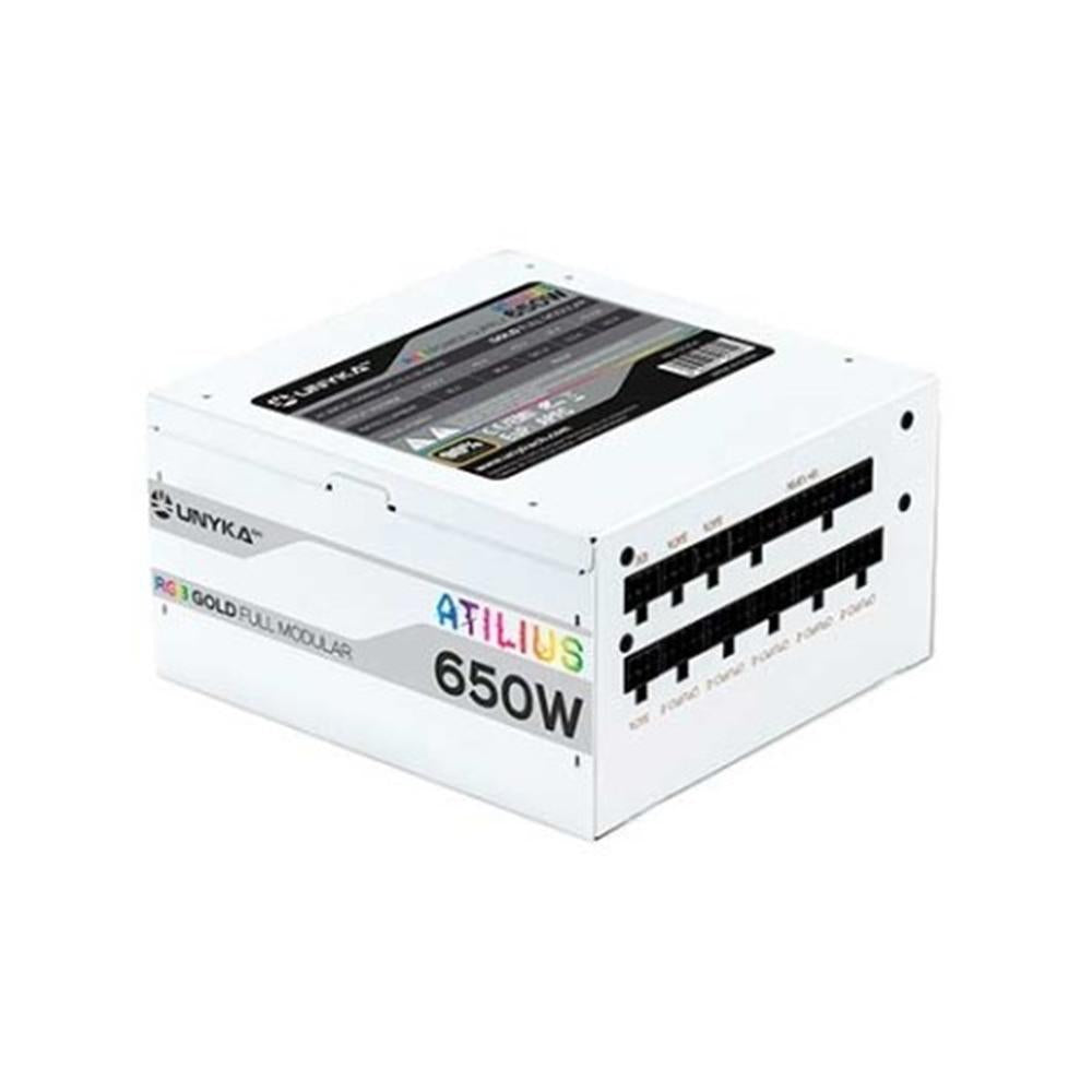 Fuente alimentacion unykach atilius white gaming
