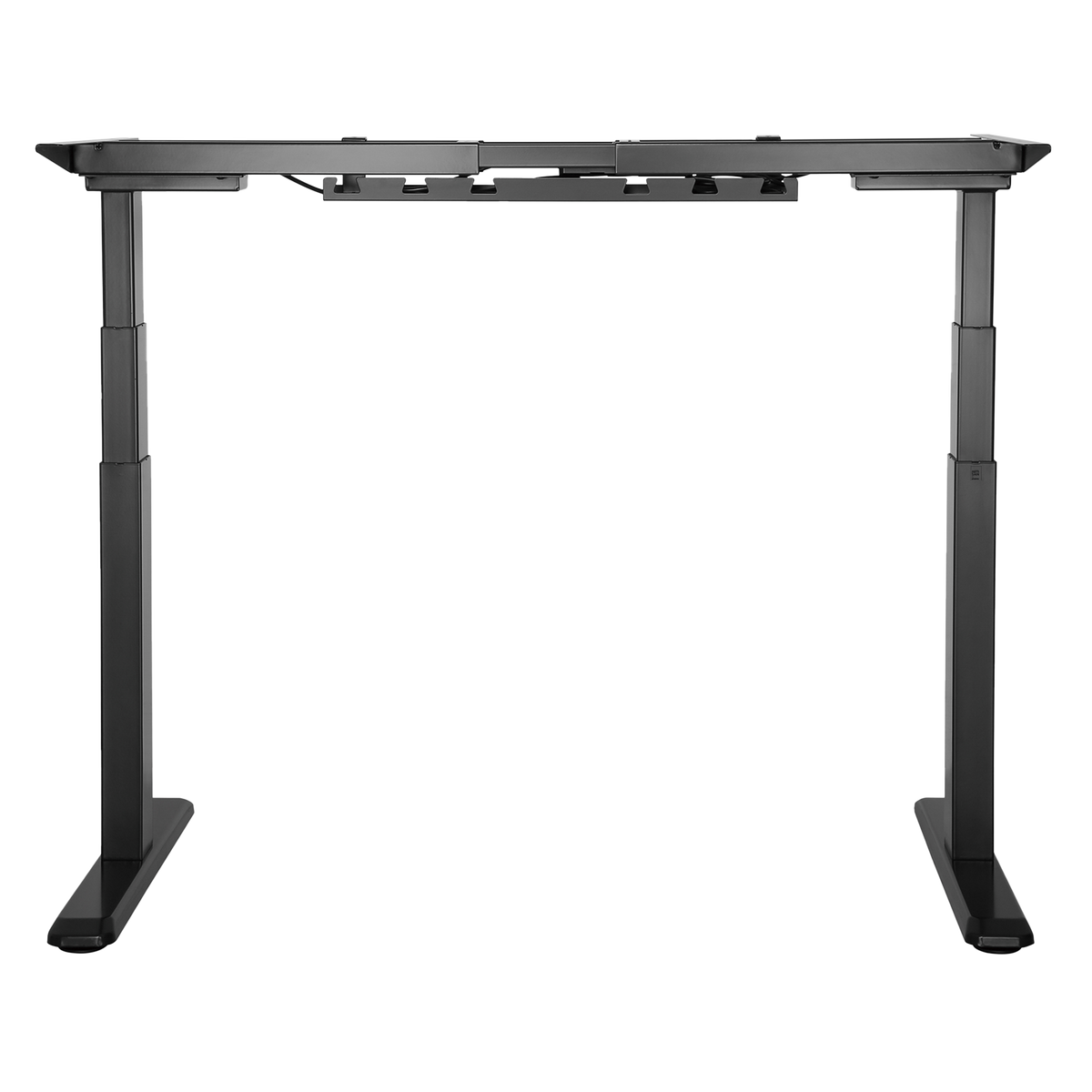 Signa estructura ajustable para escritorio doble motor y 3 segmentos negra