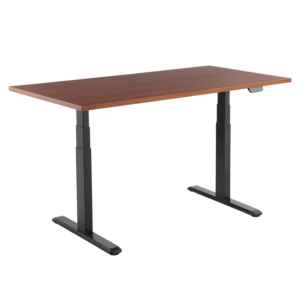 Signa estructura ajustable para escritorio doble motor y 3 segmentos negra