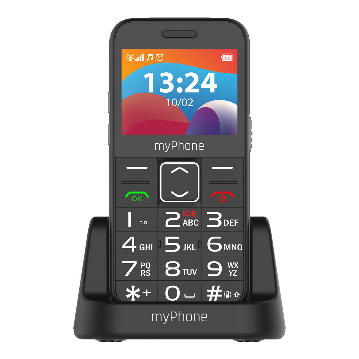 Teléfono móvil Myphone halo 3 2.3 pulgadas · 0.3mpx · 4G · negro
