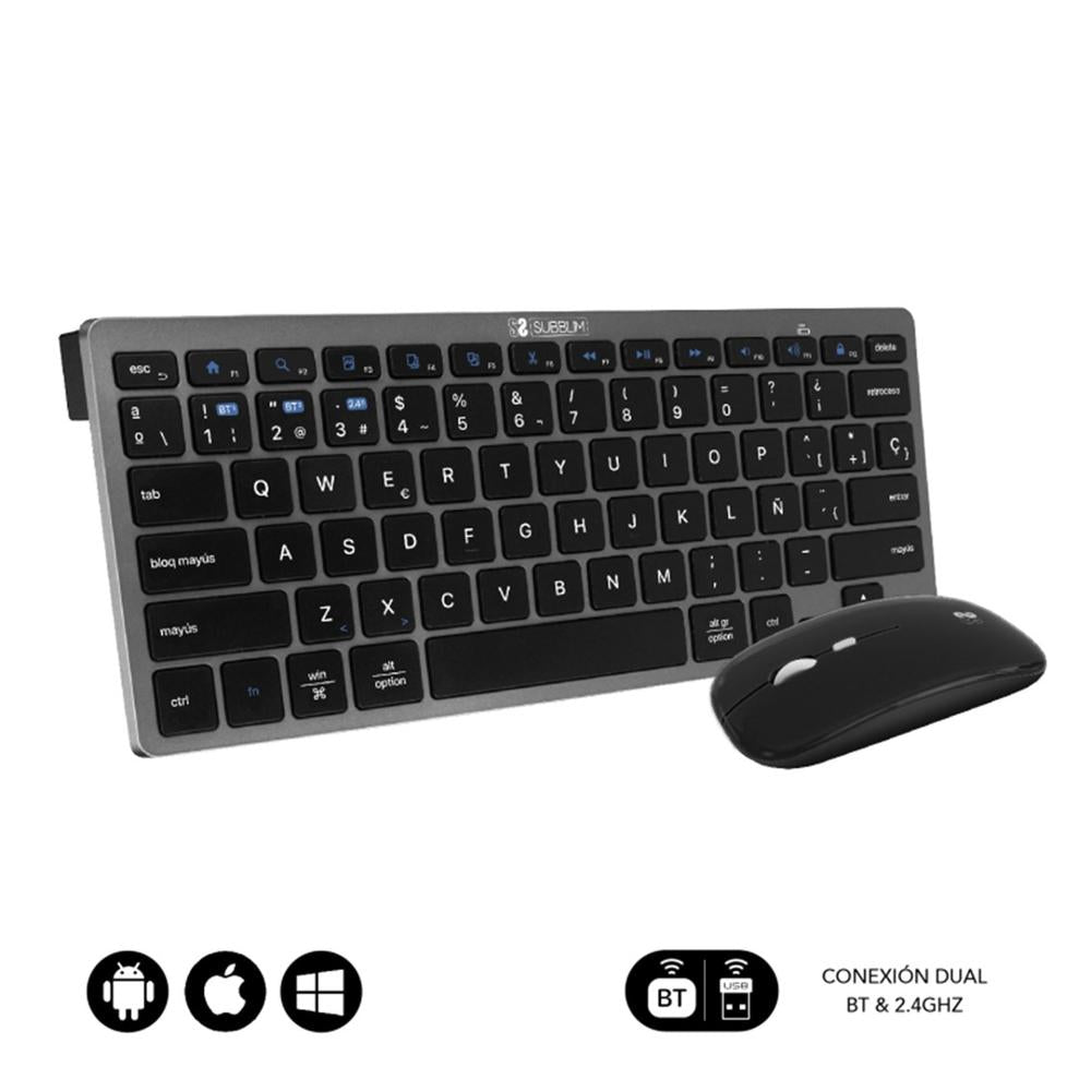 Teclado + ratón Subblim subkbc - oco020 inalámbrico