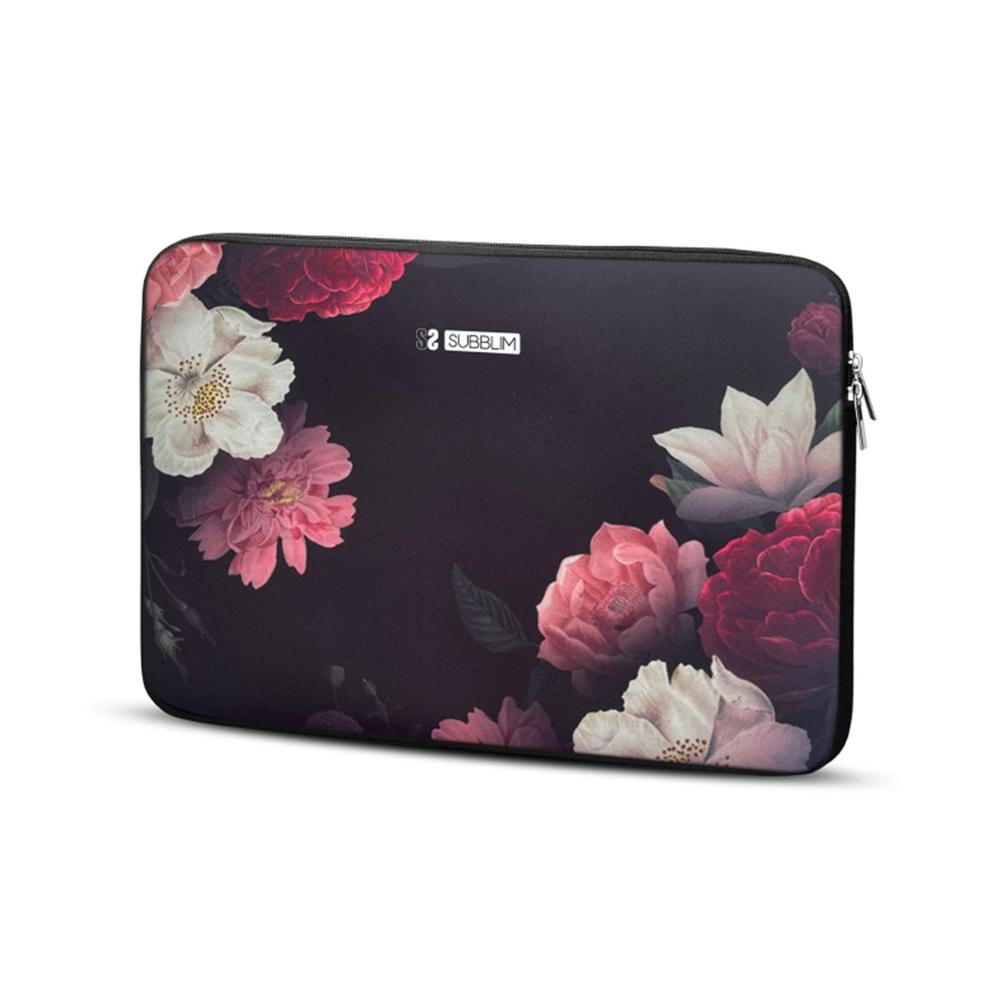 Funda Subblim trendy sleeve para portátil 13.3 pulgadas - 14 pulgadas neo flowers