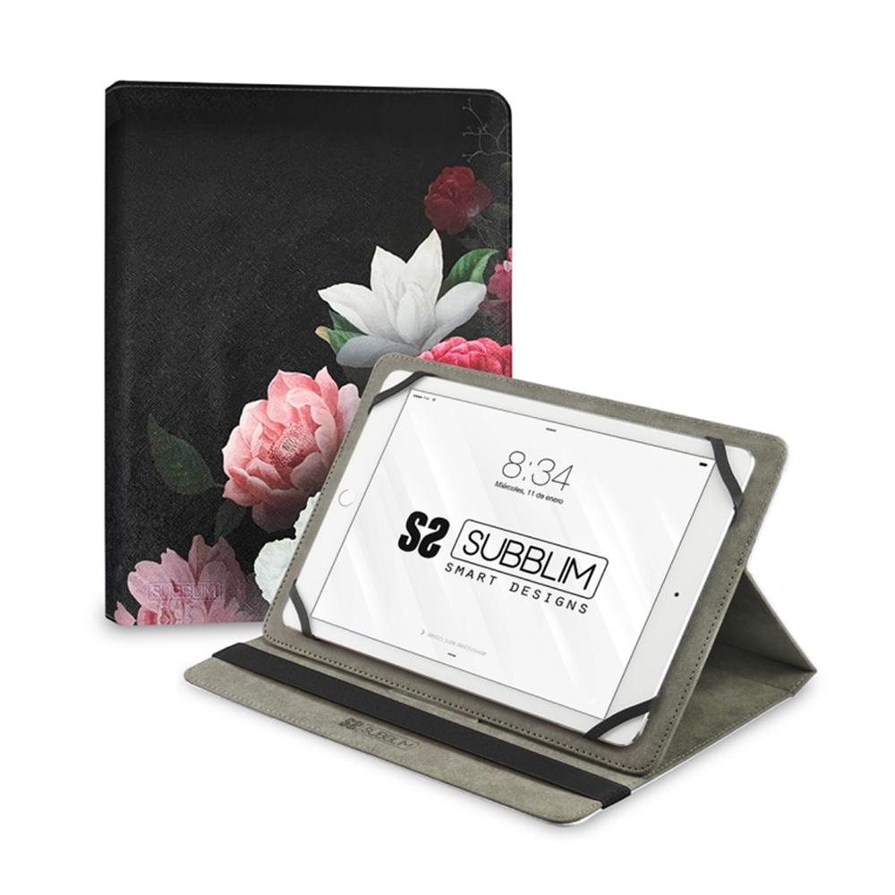 Funda Subblim para tablet 11 pulgadas trendy case rosas