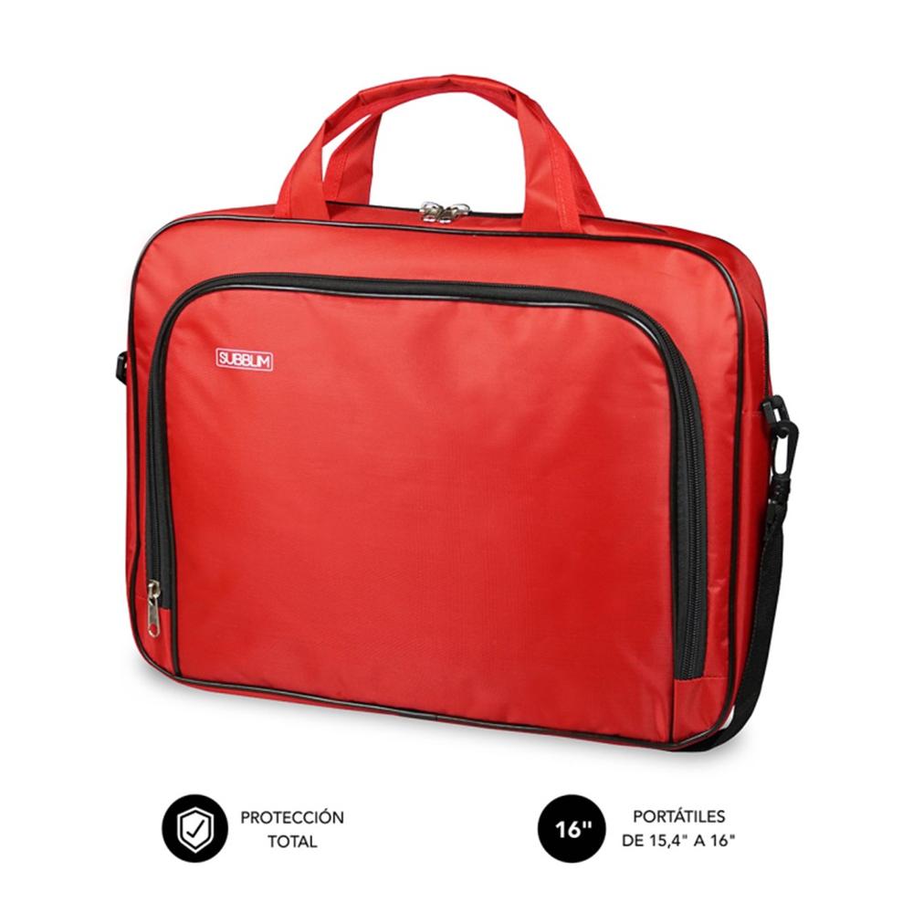 Maletin Subblim oxford para portátil 15.4 pulgadas - 16 pulgadas rojo