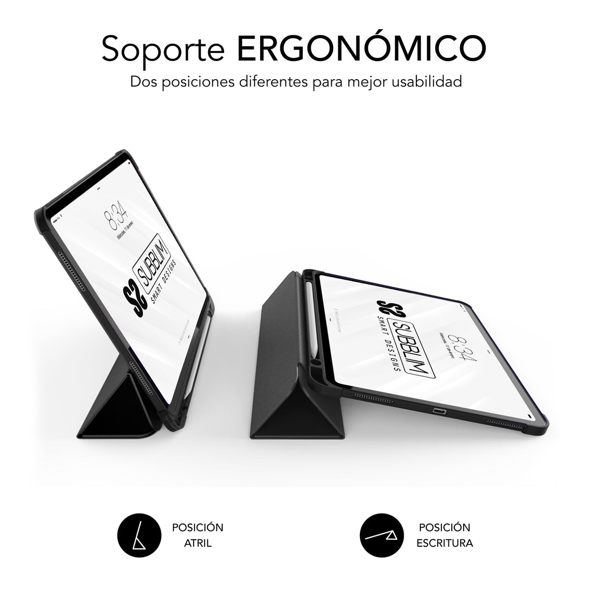 Funda Subblim shock case para apple ipad pro 11 pulgadas negro