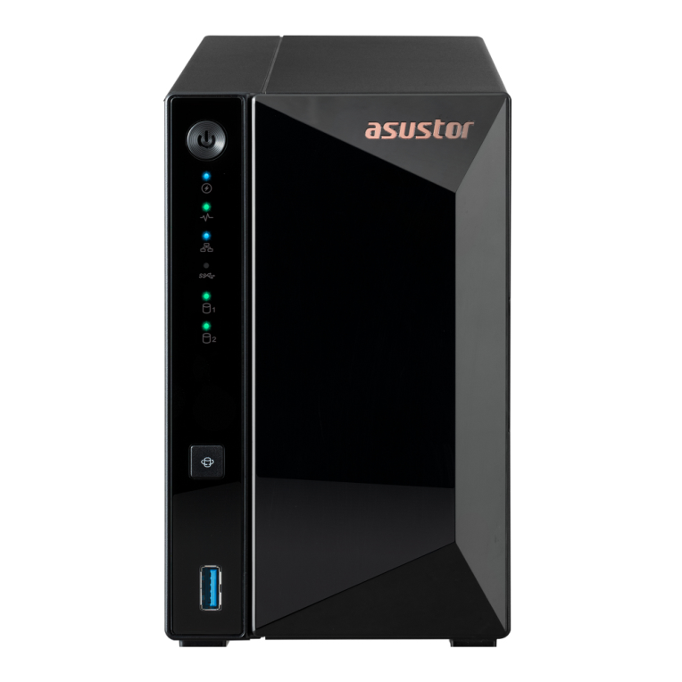 Servidor nas asustor 2 bay quad - core