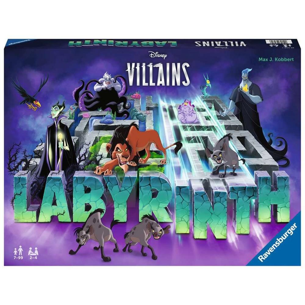 Juego de mesa Ravensburger labyrinth disney villains