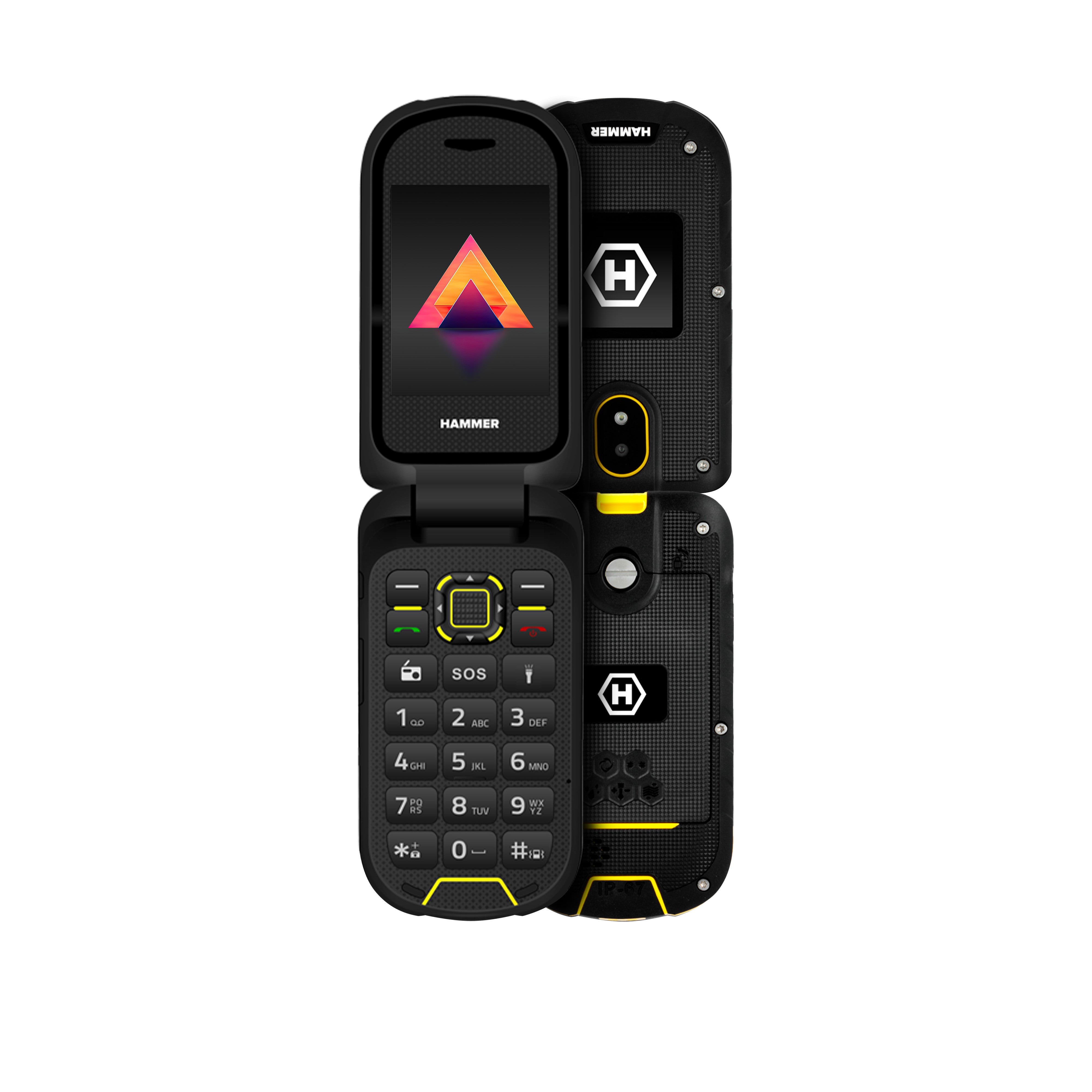 Teléfono móvil hammer bow 2.4 pulgadas 48mb