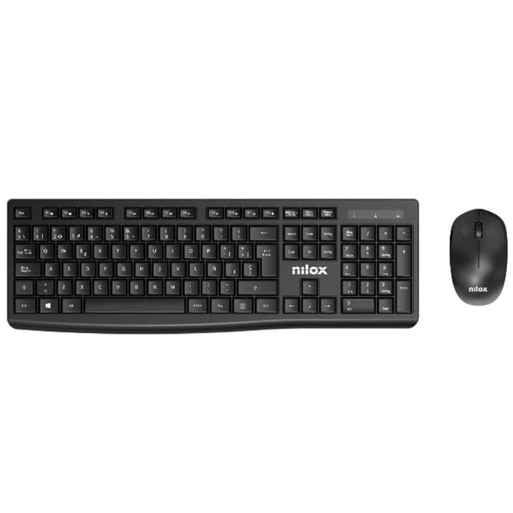 Teclado + ratón nilox nxkmwe012 inalámbrico