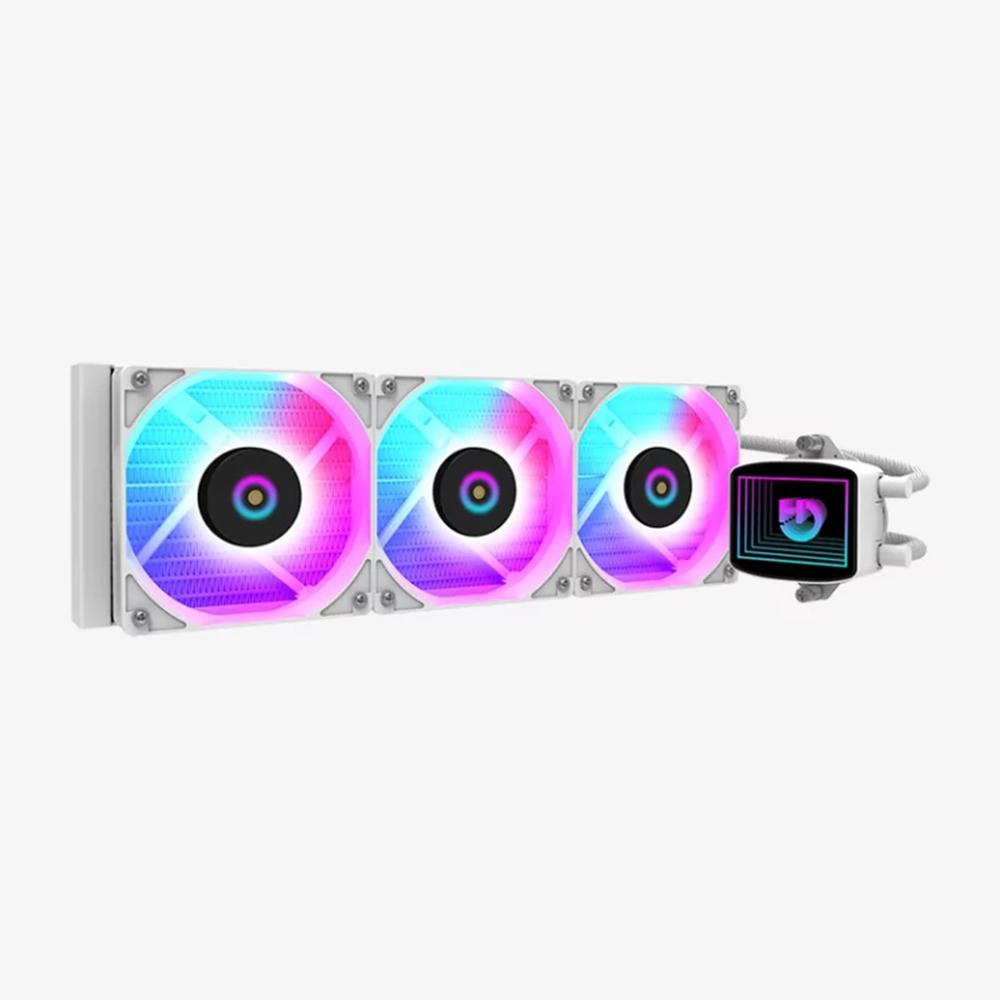 Kit refrigeracion liquida Hiditec lq360 argb 360mm white