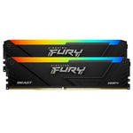 Memoria ram 3200mhz Kingston fury beast DDR4 2x8gb 16GB cl16