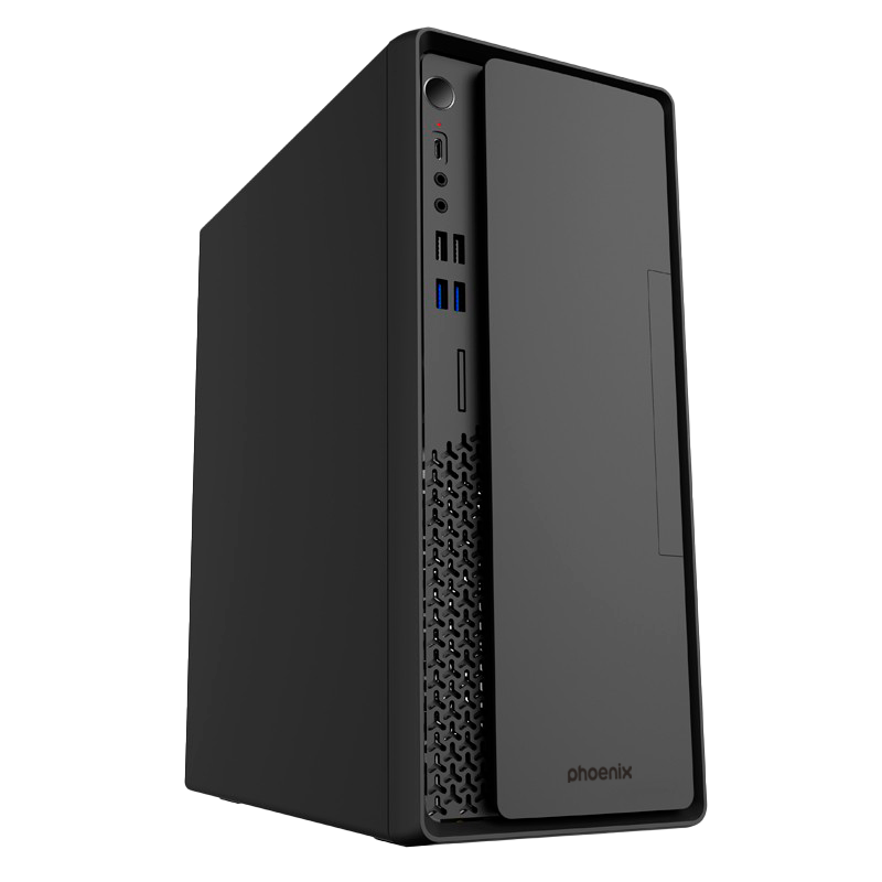 Caja ordenador phoenix lite evo micro ATX de 15 litros - fuente tfx no incluida - USB 3.0 y tipo c